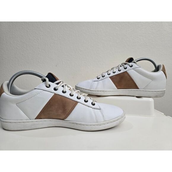 Le Coq Sportif Master Courtclassic Casual Trainers White Sneakers Men’s Size 9 - Picture 3 of 9